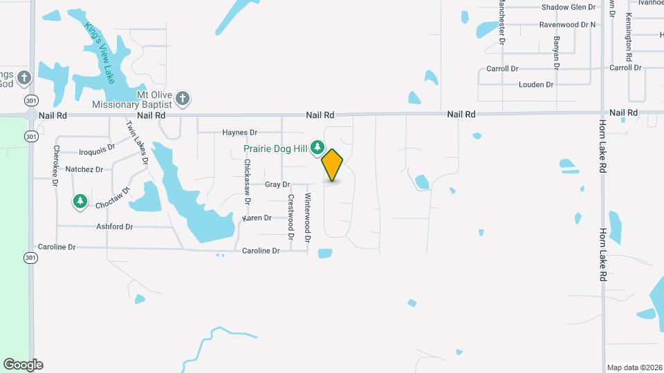 5831 Port Stacy Dr Map and Location Details