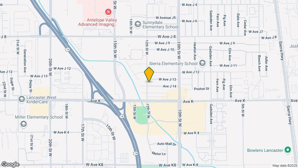 1157 Ave J 14 Mapa y Detalles de la Ubicación