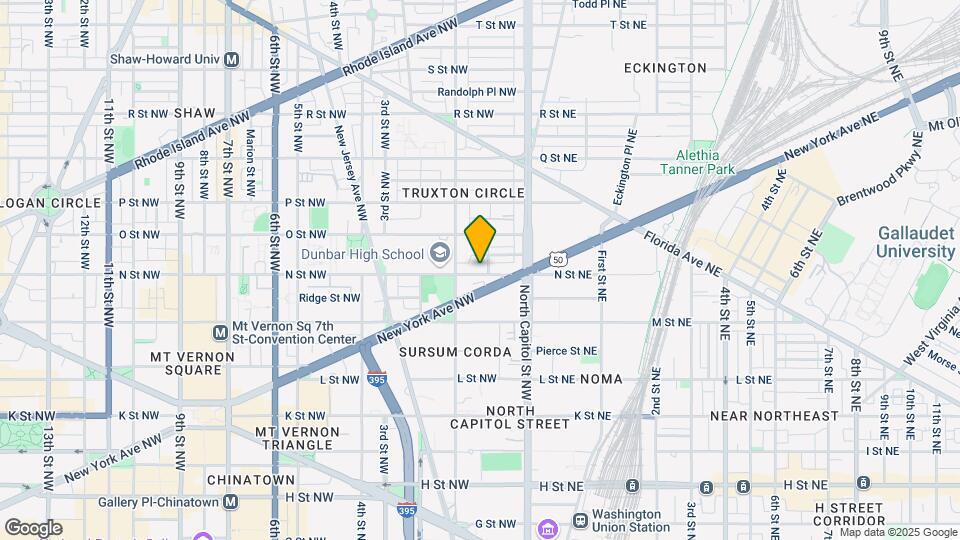 57 N St NW Map and Location Details