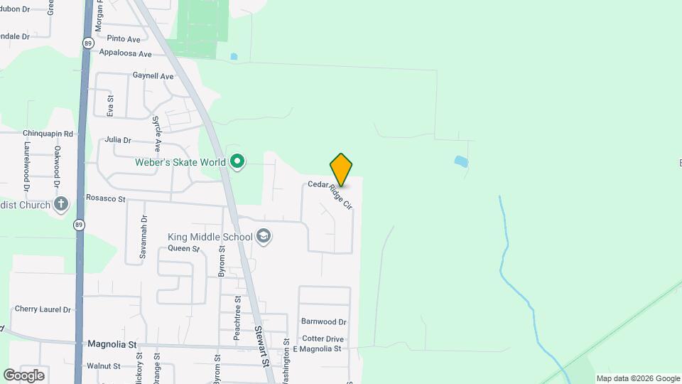 6863 Cedar Ridge Cir Map and Location Details