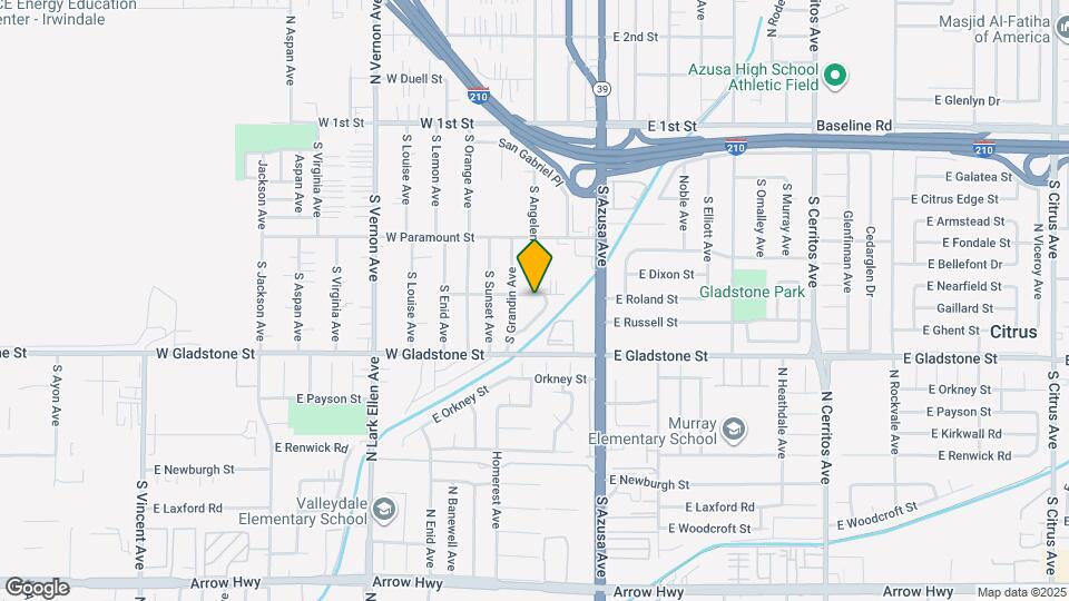 264 Grandview Dr Map and Location Details