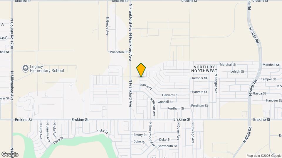 5727 Kemper St Map and Location Details
