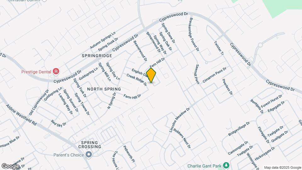 23811 English Oak Dr Map and Location Details