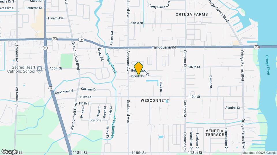 5636 Bryner Dr Map and Location Details