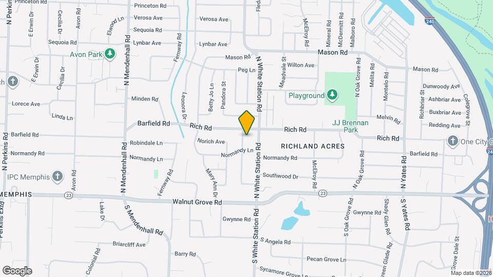 142 W Bendel Cir Map and Location Details