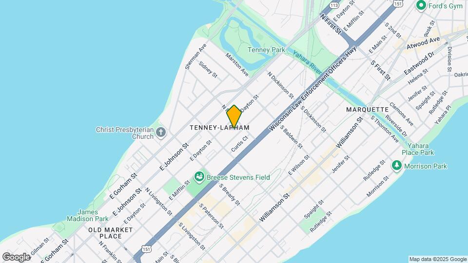 1144 E Mifflin St, Unit Apt #1 Map and Location Details