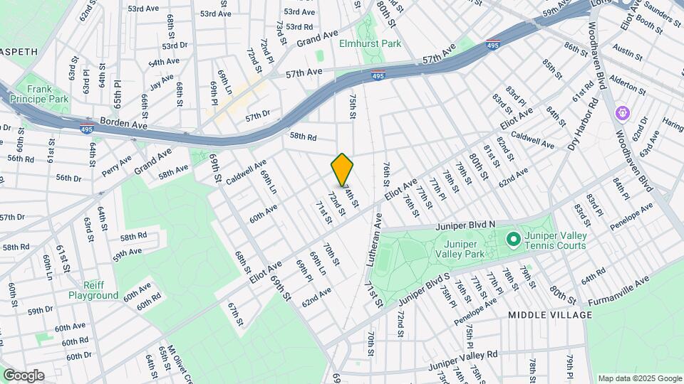 60-36 74th St Mapa y Detalles de la Ubicación