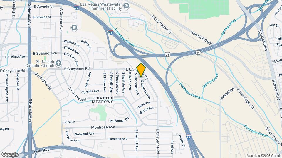 1904 S Sheridan Ave Map and Location Details