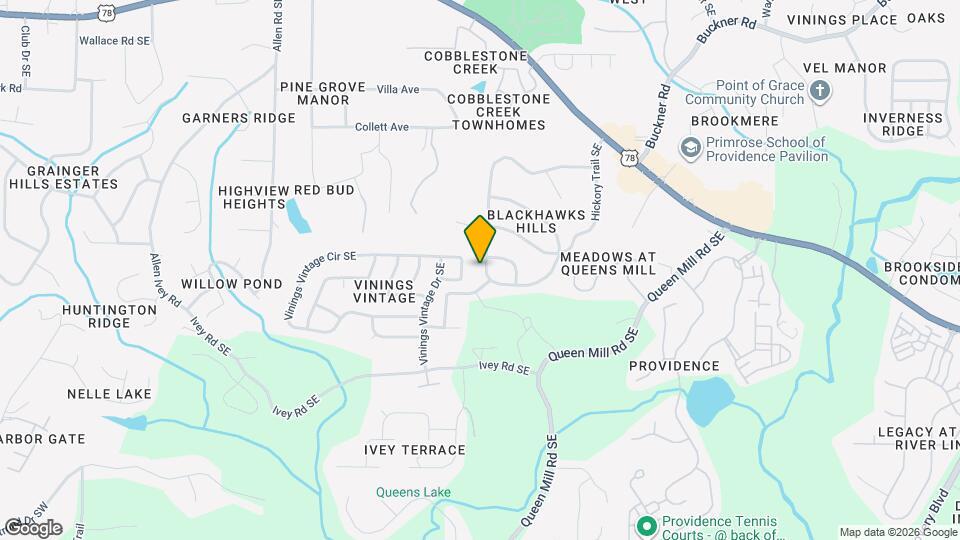 6064 Blackhawk Trail SE Map and Location Details