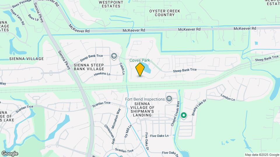 3610 Hill Family Ln Map and Location Details