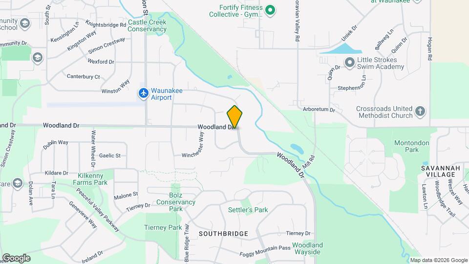 5849 Woodland Dr Map and Location Details