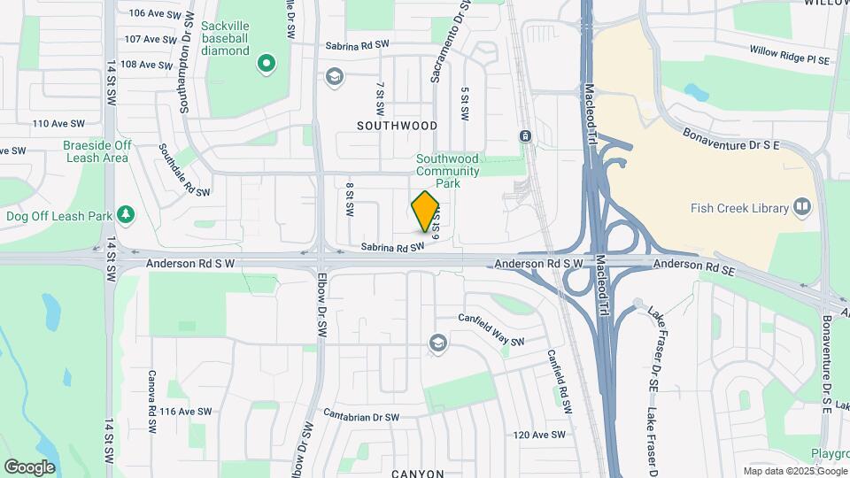 424B Sabrina Rd SW Map and Location Details