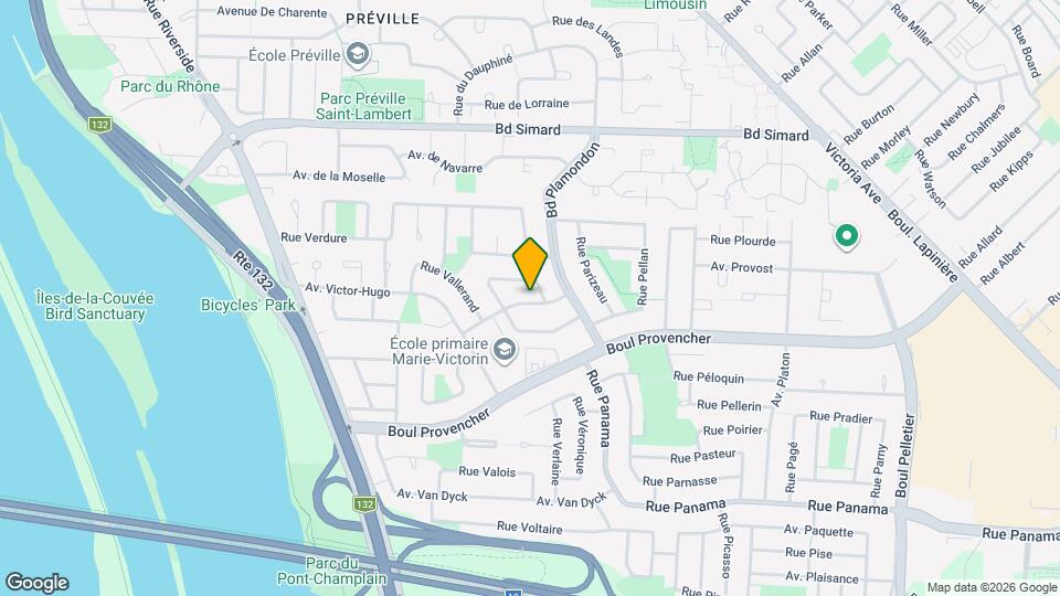 814 Ponsard Av Map and Location Details