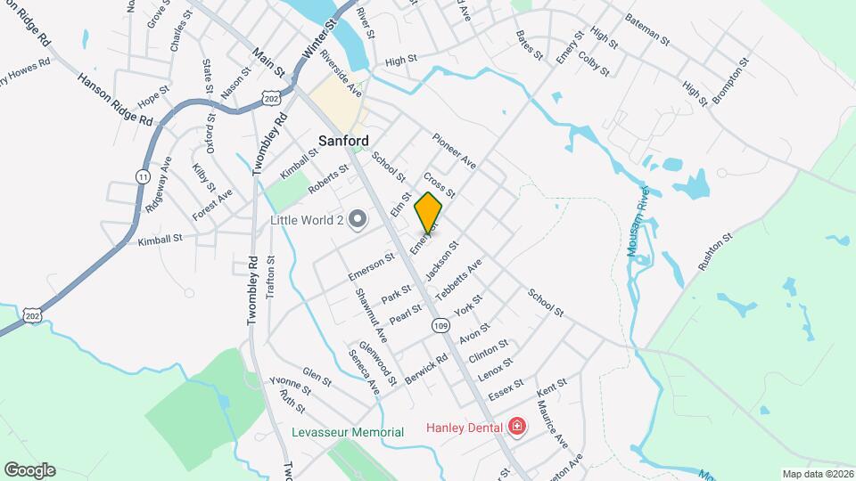 13 Emery St Map and Location Details