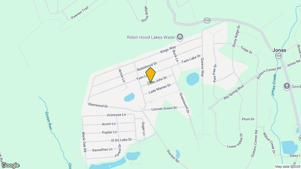 8911 Little John Dr, Unit 2 Mapa y Detalles de la Ubicación