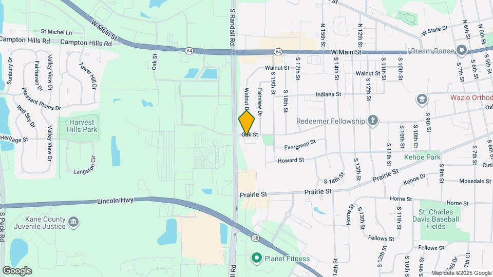 2019 Oak St Map and Location Details