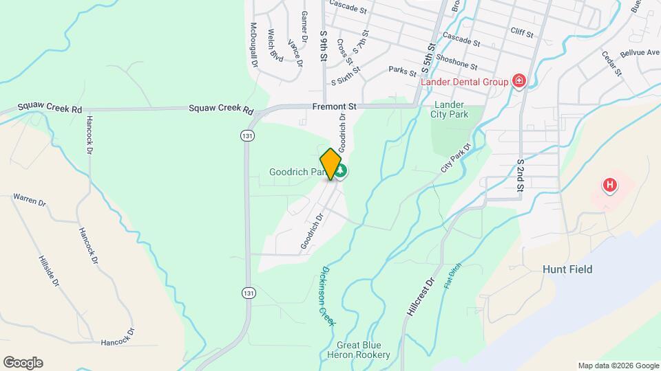 1355 Goodrich Dr Map and Location Details