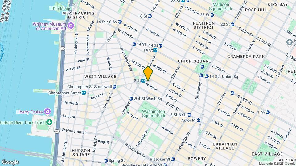 57 W 9th St Map and Location Details