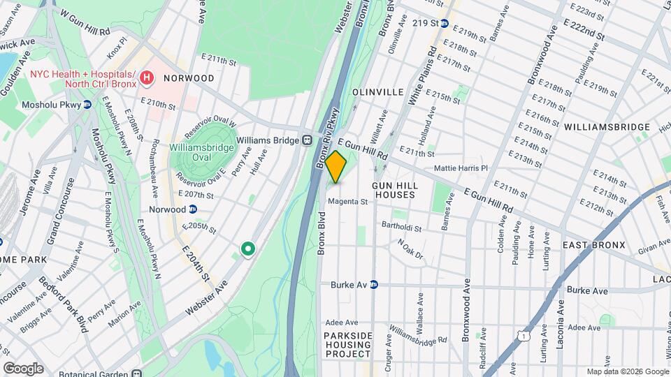 3421 Barker Ave Map and Location Details