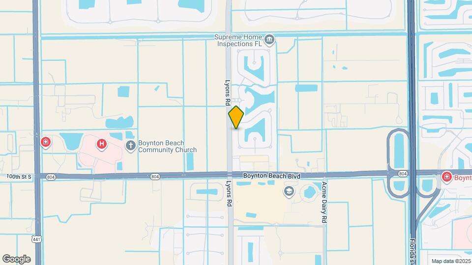 9661 Cobblestone Creek Dr Map and Location Details