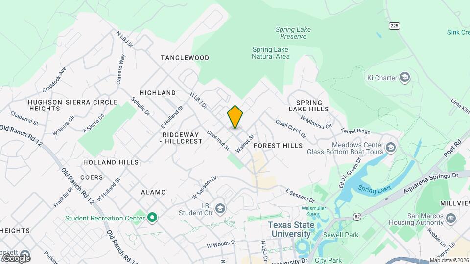 1104 N LBJ Dr Map and Location Details