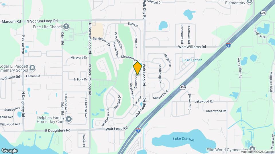 6059 Condor Dr Map and Location Details