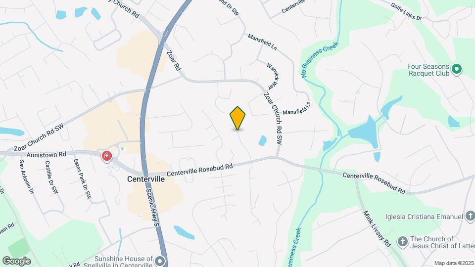 3540 Spring Creek Cir Map and Location Details