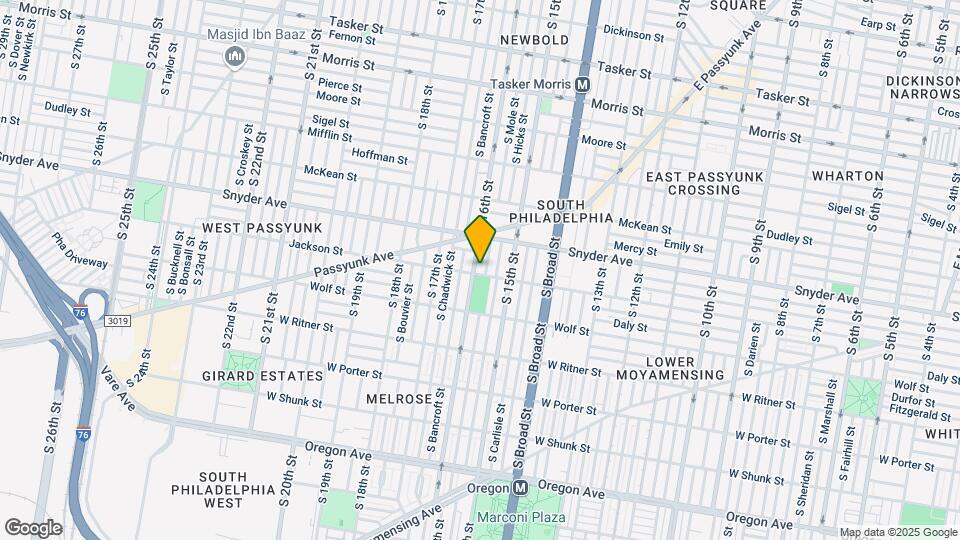 1533 Jackson St Map and Location Details
