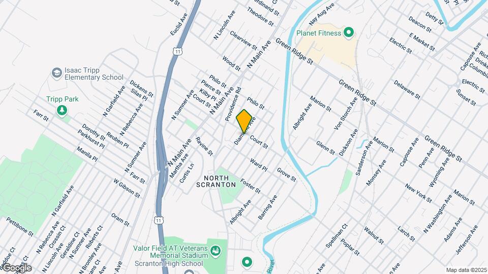 1132 Diamond Ave Map and Location Details