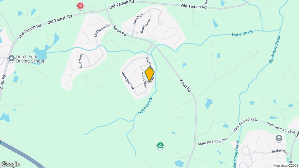 325 Southampton Dr Map and Location Details