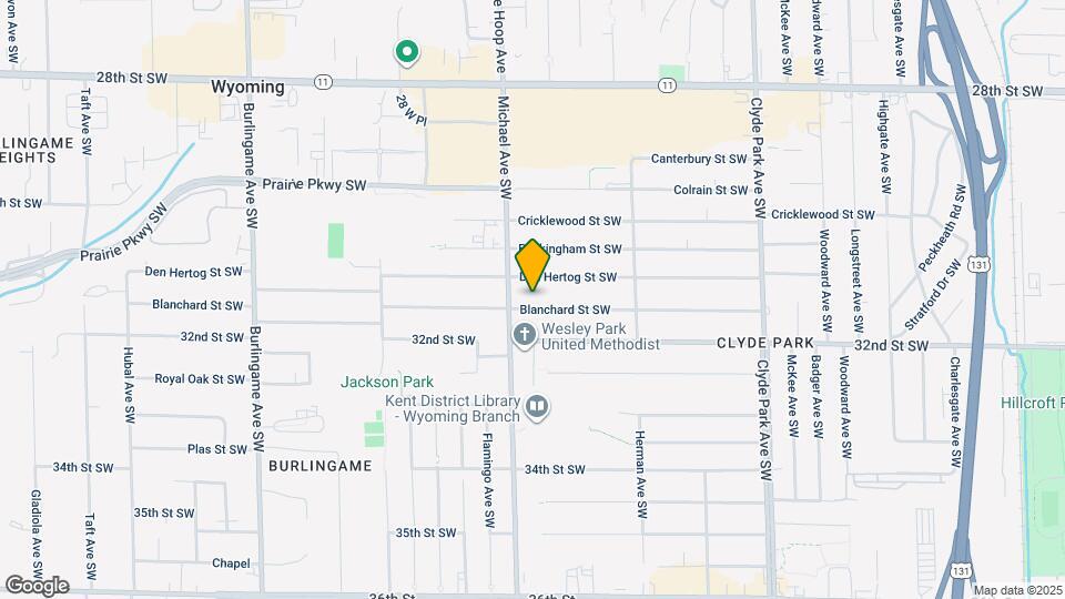 1141 Blanchard St SW Mapa y Detalles de la Ubicación