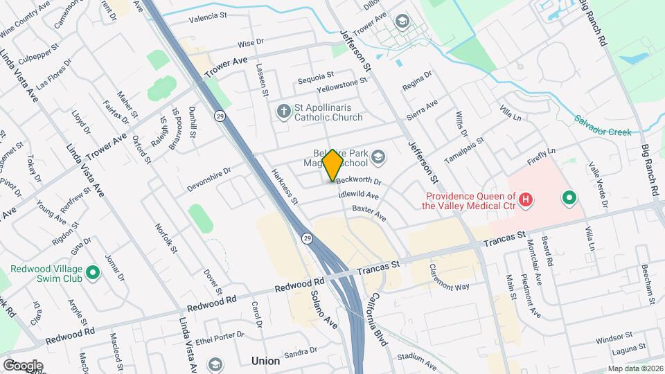 3609 Beckworth Dr Map and Location Details