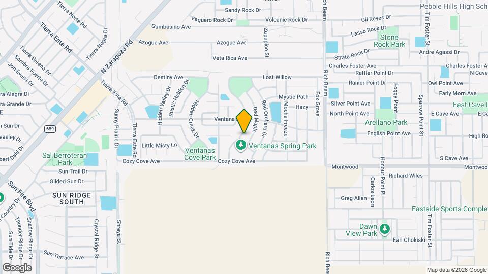 3128 Spring Willow Map and Location Details