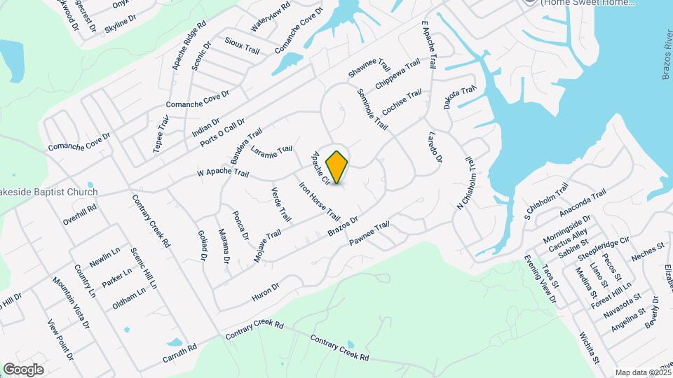4015 Apache Cir Map and Location Details
