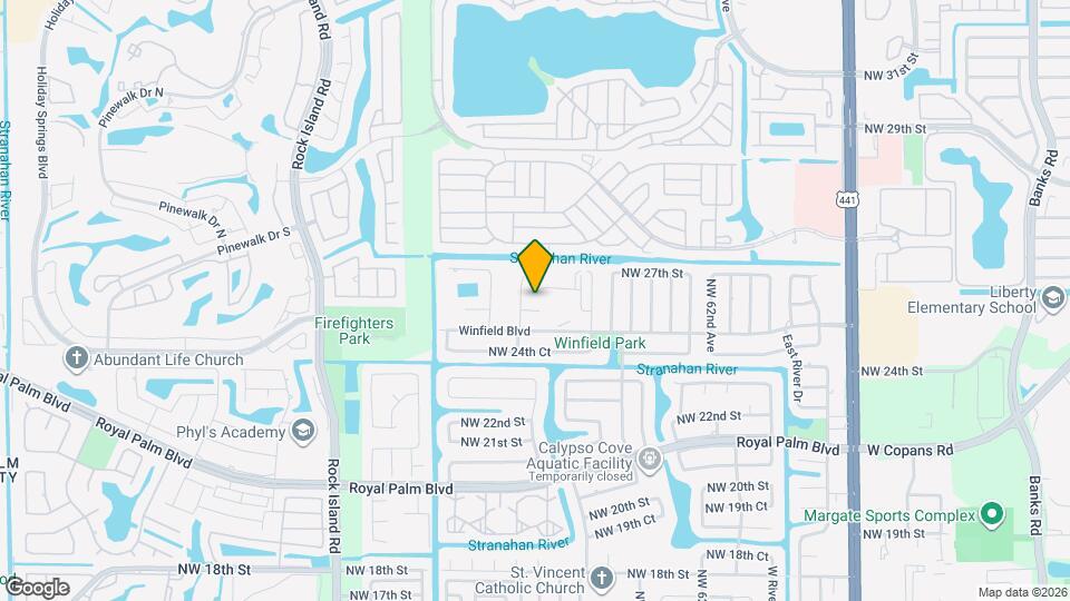 6607 Winfield Blvd Map and Location Details