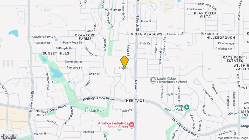 4340 Thorp Ln Map and Location Details