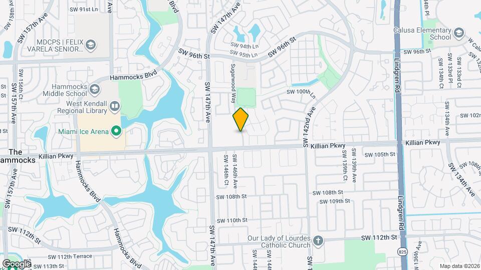 10290 SW 146th Ave Map and Location Details