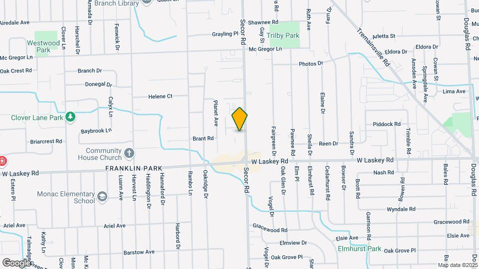 5063 Secor Rd Map and Location Details