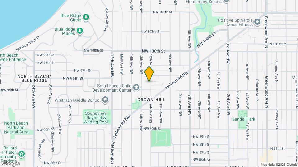 9521 12th Ave NW Mapa y Detalles de la Ubicación