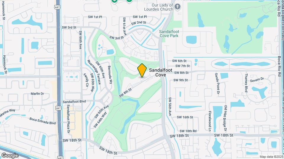 9233 SW 8th St, Unit 420 Map and Location Details