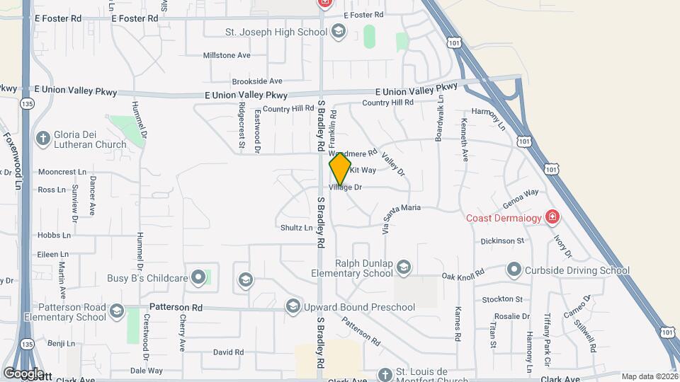 1120 Village Dr Map and Location Details
