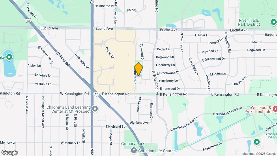 1000-1006 N Boxwood Dr Map and Location Details