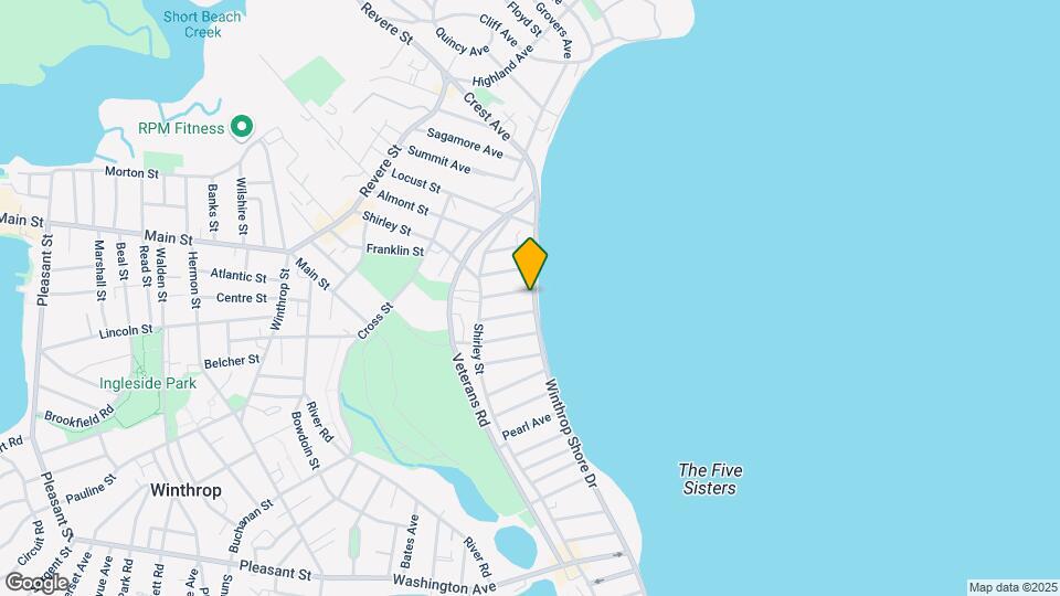 203 Winthrop Shore Dr, Unit #8 Map and Location Details