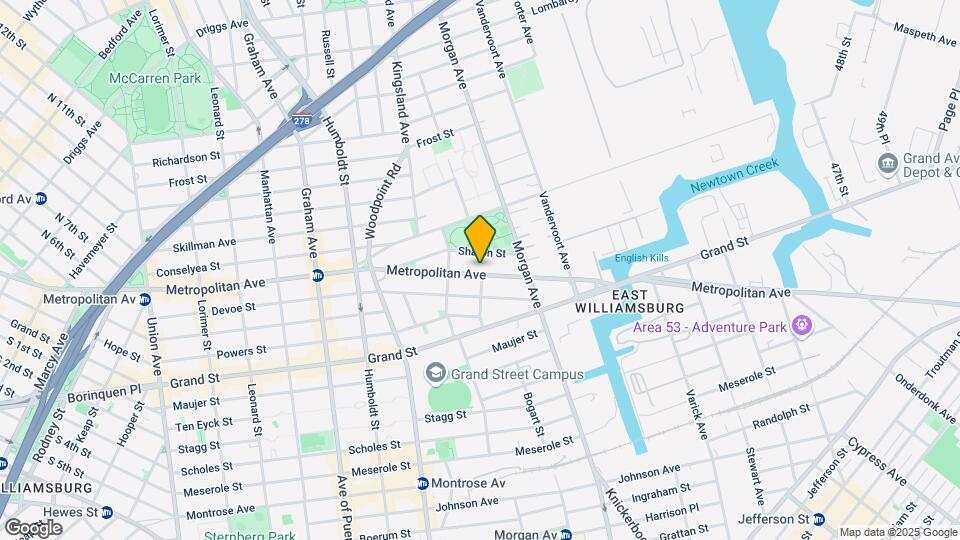 949-959 Metropolitan Ave Map and Location Details