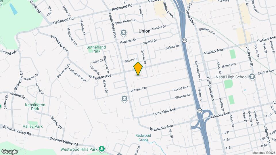 2246 Morlan Dr Map and Location Details