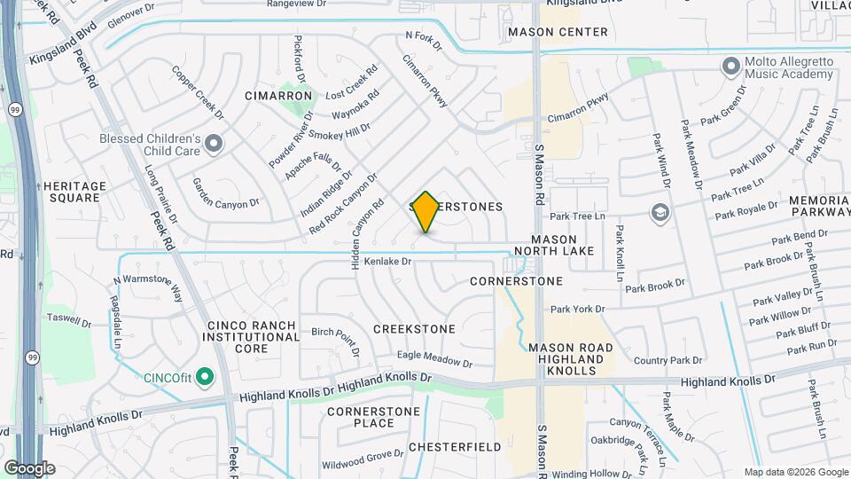 1003 Shadow Mountain Dr Map and Location Details