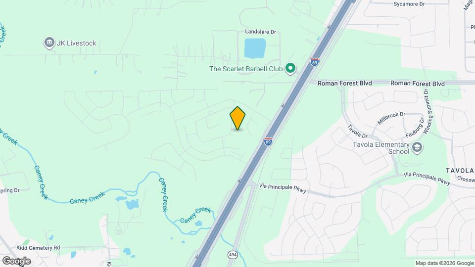 21811 Carpineti Ln Mapa y Detalles de la Ubicación