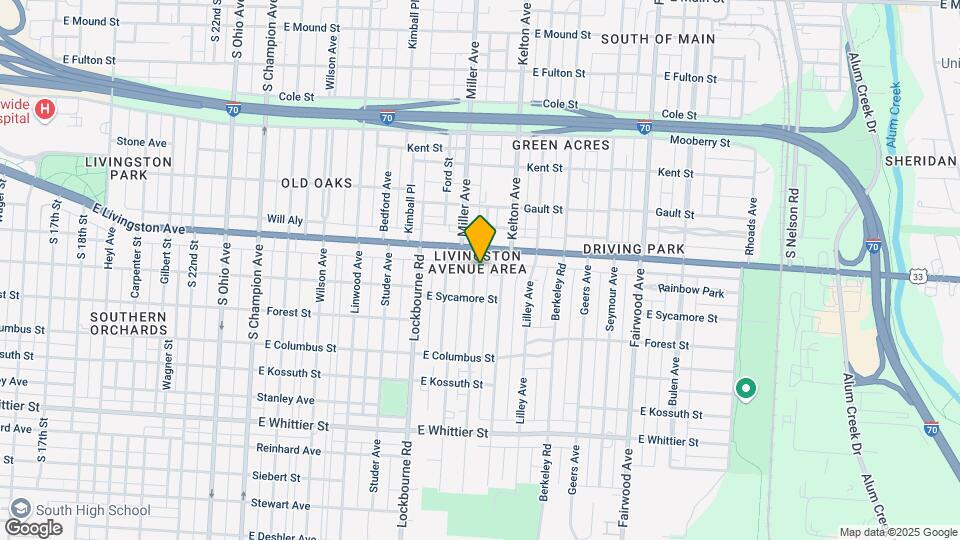 882 Ellsworth Ave Map and Location Details