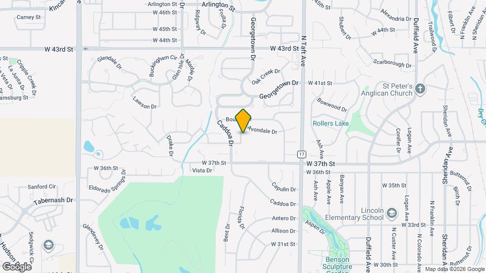 3898 Buena Vista Dr Map and Location Details