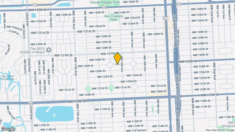 1230 NW 125th St Map and Location Details
